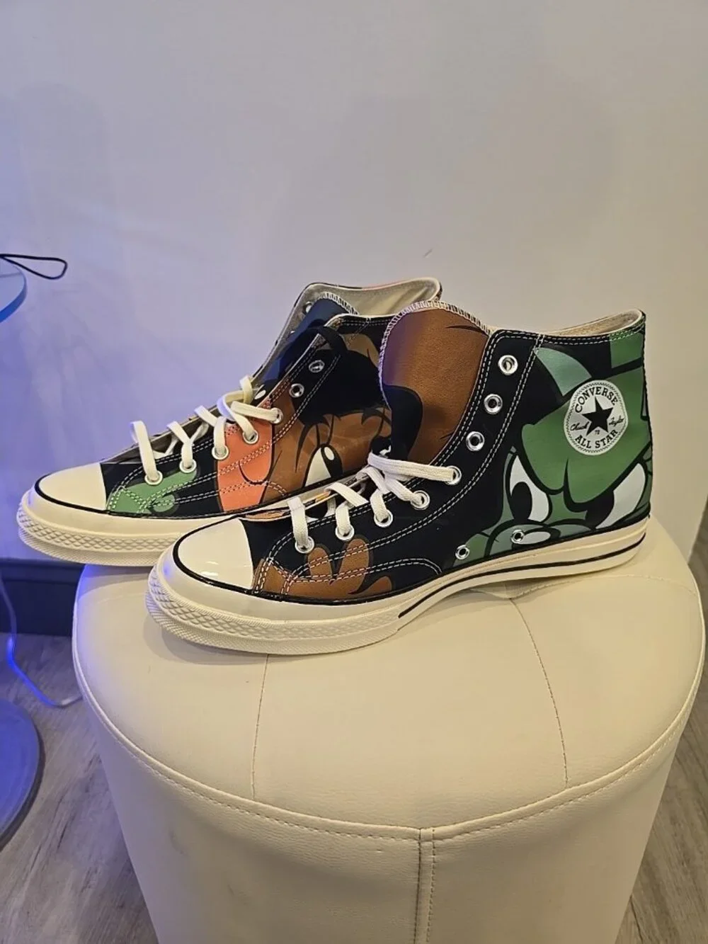 Converse x Tom & Jerry Chuck 70 High Top Oversized Print Mens Sneaker 13 A15110c - Picture 11 of 14